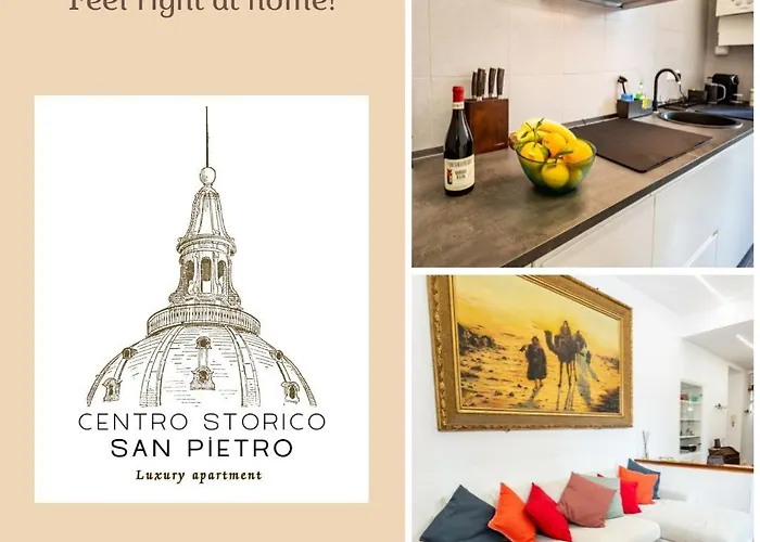 Luxury - Centro Storico San Pietro Apartamento *